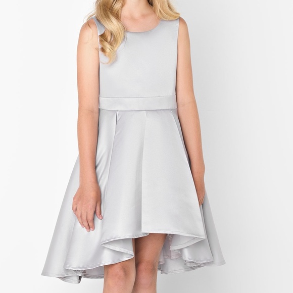 Paisley of London Belle Silver Grey Dress – Size 10 (134 cm chest) | Flower Girl - Picture 1 of 3